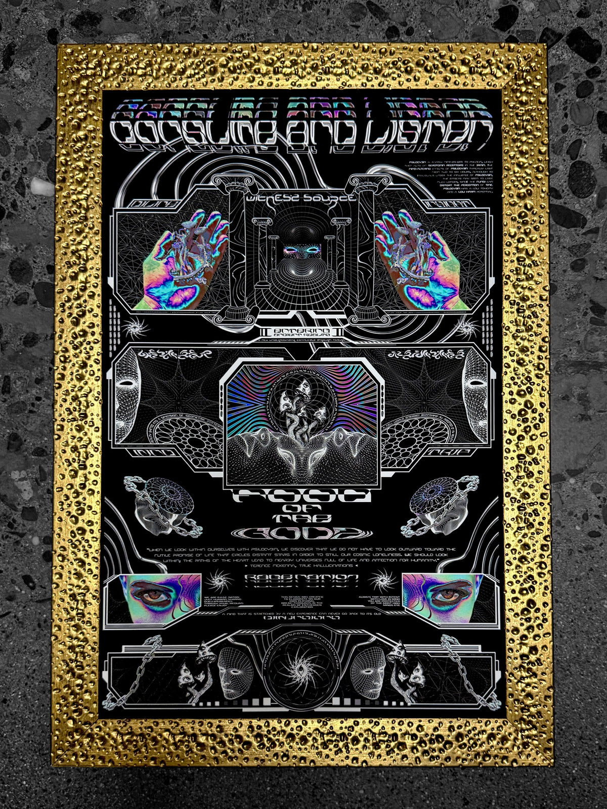 GOLDEN TEACHERS V1 ✦ LE 50 ✦ PRINT by @BILLNATION333
