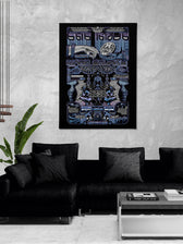 THE RAVE 001 ✦ RAGE NATION ✦ 111 Limited Edition Canvas Canvas 