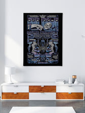 THE RAVE 001 ✦ RAGE NATION ✦ 111 Limited Edition Canvas Canvas 