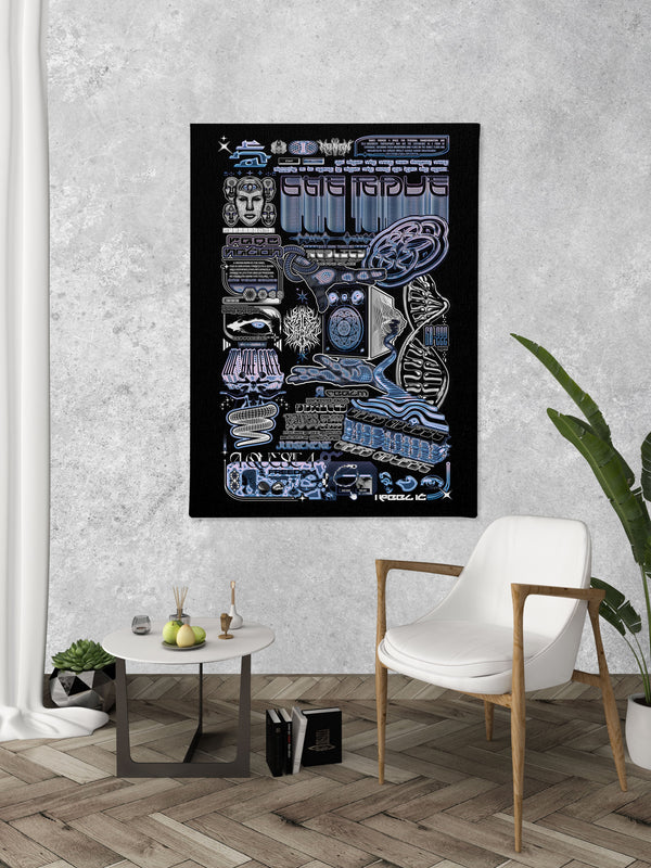 THE RAVE 002 ✦ RAGE NATION ✦ 111 Limited Edition Canvas Canvas 