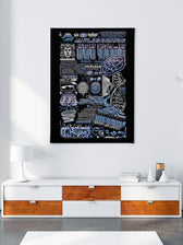 THE RAVE 002 ✦ RAGE NATION ✦ 111 Limited Edition Canvas Canvas 