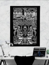 THE RAVE 001 ✦ RAGE NATION ✦ 111 Limited Edition Canvas Canvas 