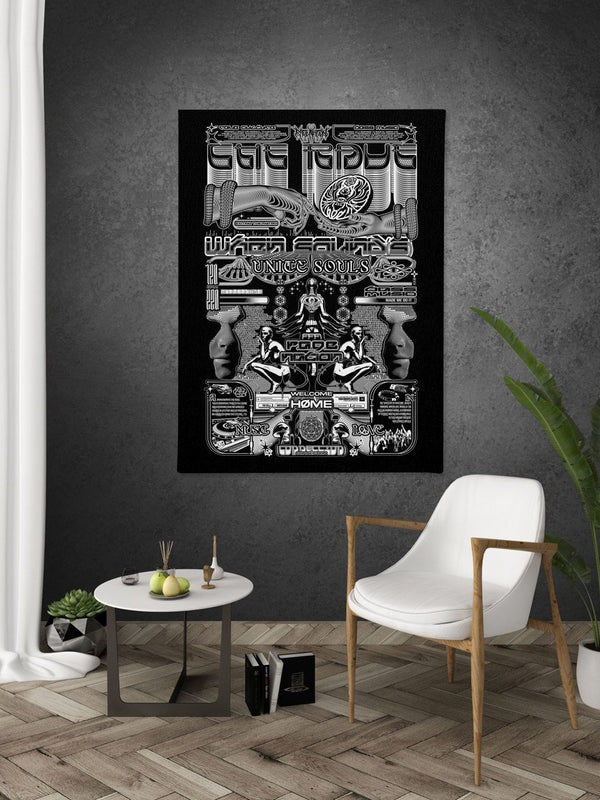 THE RAVE 001 ✦ RAGE NATION ✦ 111 Limited Edition Canvas Canvas 