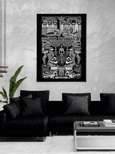THE RAVE 001 ✦ RAGE NATION ✦ 111 Limited Edition Canvas Canvas 