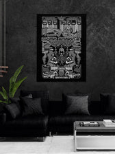 THE RAVE 001 ✦ RAGE NATION ✦ 111 Limited Edition Canvas Canvas 