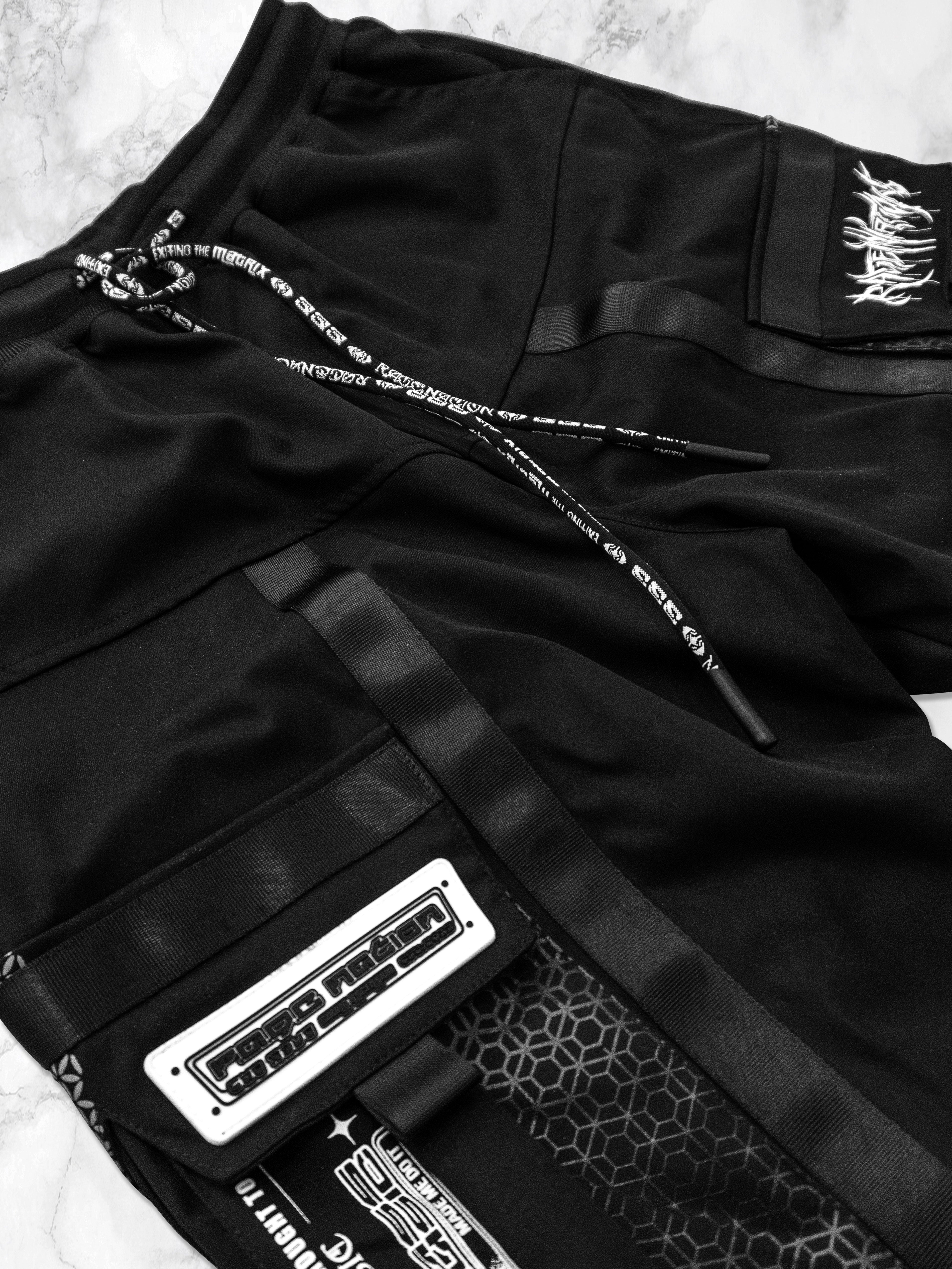 THE RAVE V1 ✦ Tactical Pants w/ interchangeable patch Tacticals 