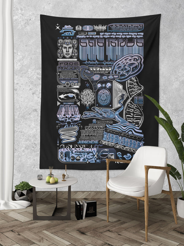 THE RAVE 002 ✦ RAGE NATION ✦ 111 Limited Edition Tapestry Tapestry 