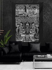 THE RAVE 001 ✦ RAGE NATION ✦ 111 Limited Edition Tapestry Tapestry 