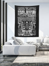THE RAVE 001 ✦ RAGE NATION ✦ 111 Limited Edition Tapestry Tapestry 