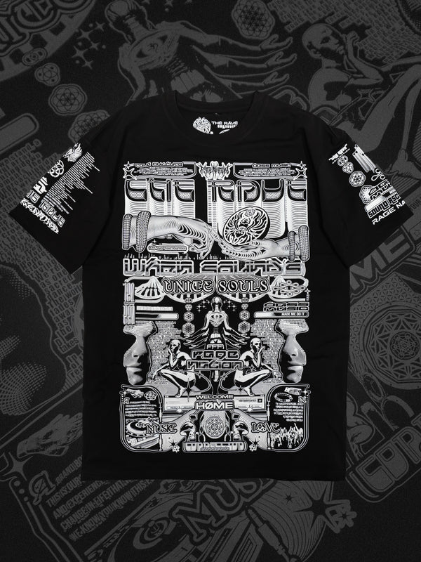 THE RAVE V2 ✦ We Should Leave Variant ✦ Premium T-Shirt T-Shirt 