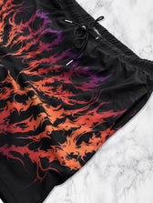 RAGECORE V3 ✦ Textured Sunset Gradient ✦ Swim Shorts Swim 