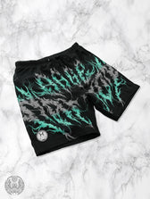 RAGECORE V2 ✦ Turquoise Silver Gradient ✦ Swim Shorts Swim 
