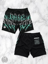 RAGECORE V2 ✦ Turquoise Silver Gradient ✦ Swim Shorts Swim 