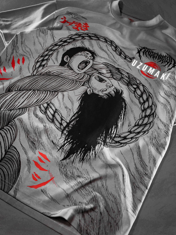 OFFICIAL UZUMAKI ✦ TWISTED SOULS ✦ Over-sized Tee T-Shirt 