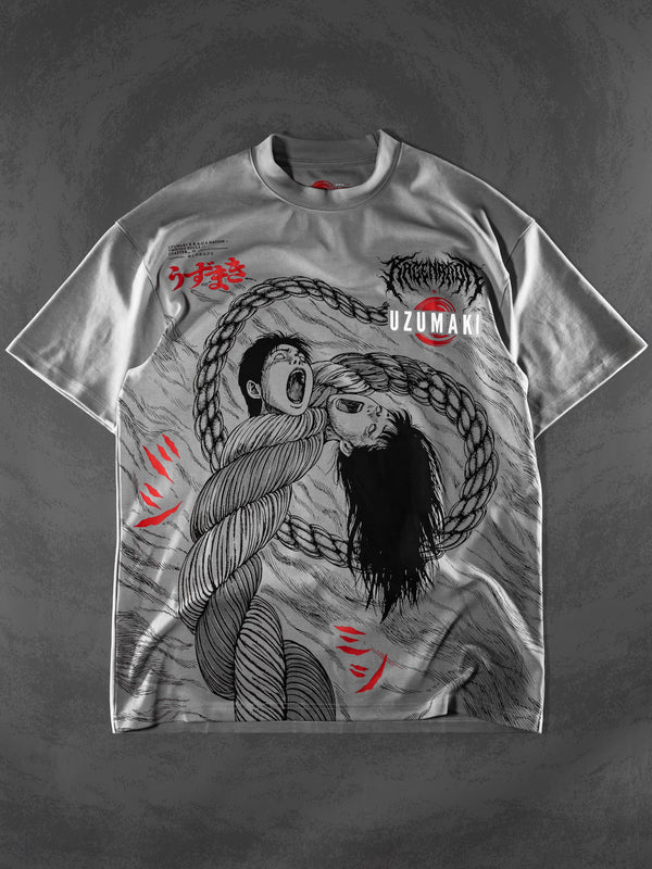 OFFICIAL UZUMAKI ✦ TWISTED SOULS ✦ Over-sized Tee T-Shirt 