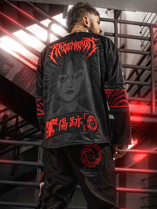 OFFICIAL UZUMAKI ✦ AZAMI'S CURSE ✦ HOCKEY JERSEY 001