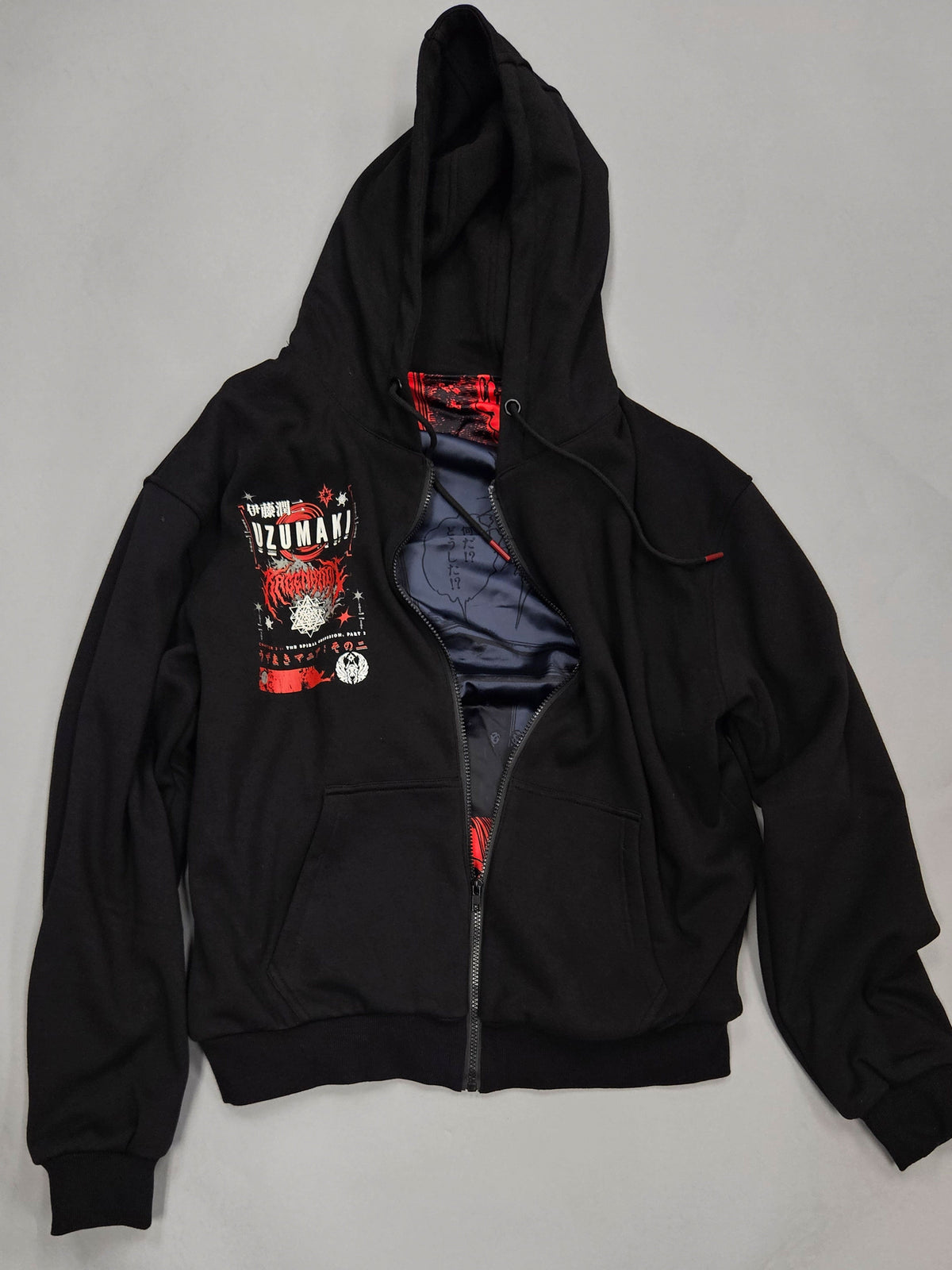 Spiral Obsession Zip Up Hoodie ✦ :: WAREHOUSE LIQUIDATION 