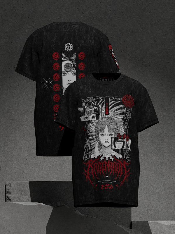 OFFICIAL UZUMAKI ✦ AZAMI'S CURSE ✦ ACIDWASH ✦ Collectible T-shirt T-Shirt 