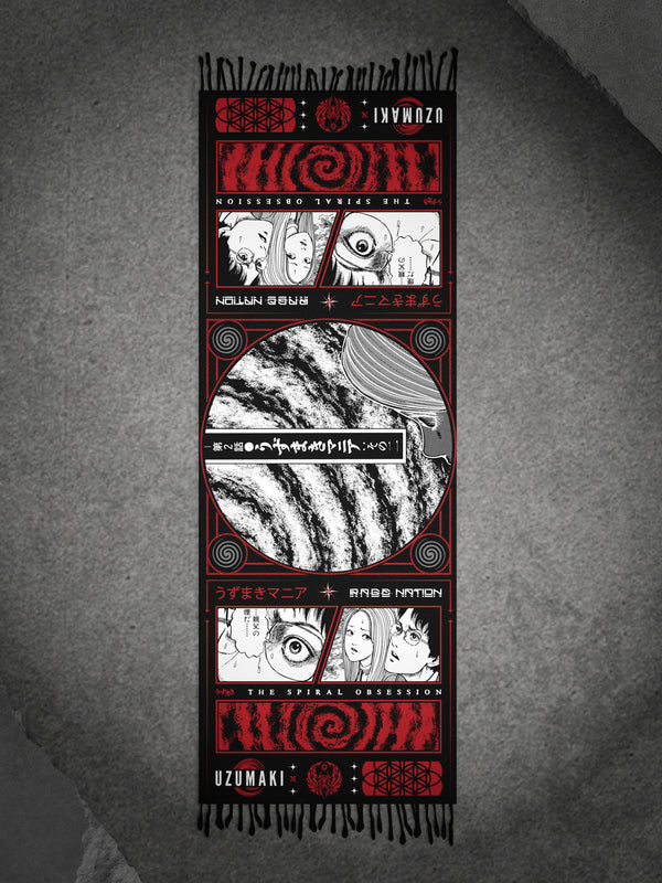 OFFICIAL UZUMAKI ✦ SPIRAL OBSESSION ✦ Pashmina Shawl Shawl 