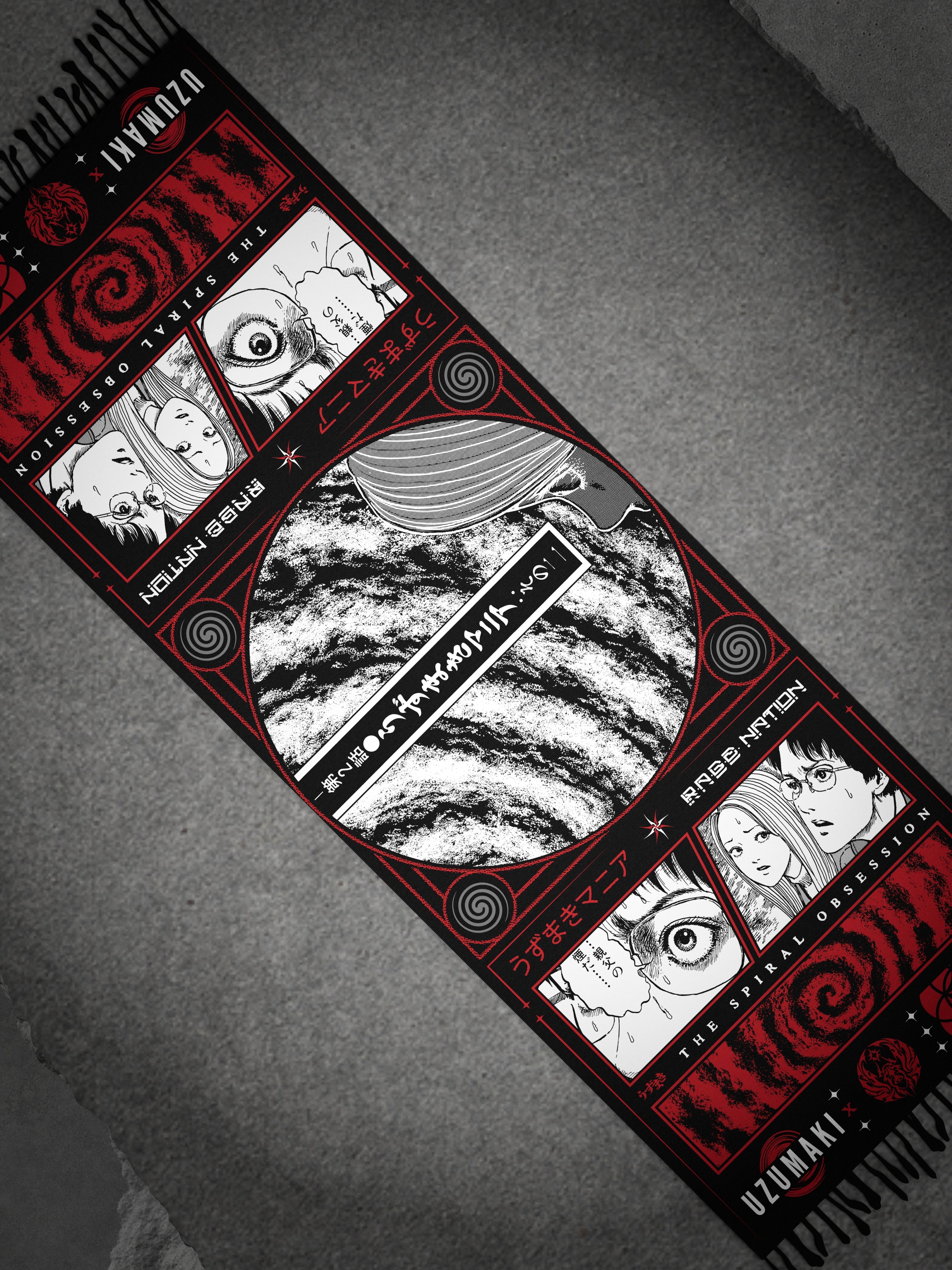 OFFICIAL UZUMAKI ✦ SPIRAL OBSESSION ✦ Pashmina Shawl Shawl 