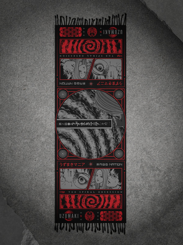 OFFICIAL UZUMAKI ✦ SPIRAL OBSESSION ✦ Pashmina Shawl Shawl 