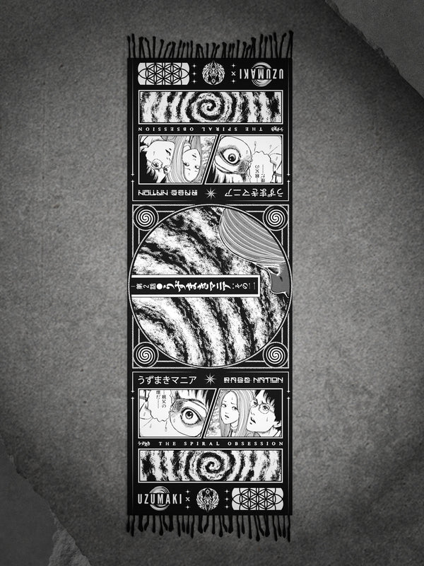 OFFICIAL UZUMAKI ✦ SPIRAL OBSESSION ✦ Pashmina Shawl Shawl 