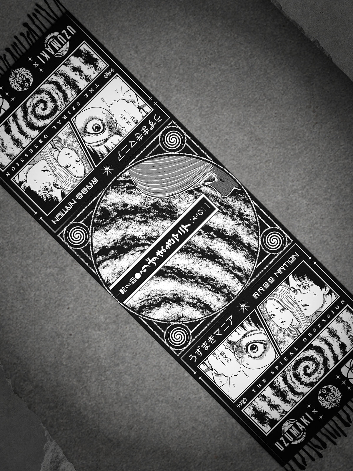 OFFICIAL UZUMAKI ✦ SPIRAL OBSESSION ✦ Pashmina Shawl Shawl 