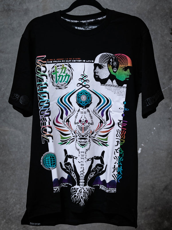 VISUAL METAPHORS • Spectrum Ink • Luxury Fabric T-Shirt T-Shirt 