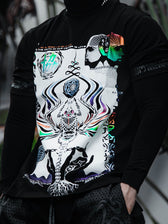 VISUAL METAPHORS • Spectrum Ink • Luxury Fabric T-Shirt T-Shirt 