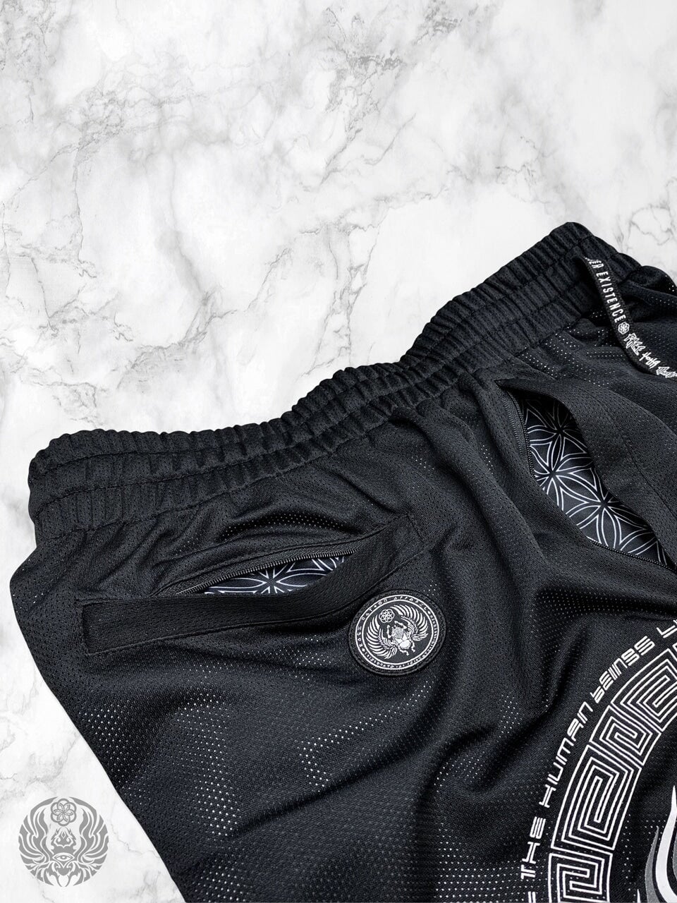 PRE-ORDER SHIPS 7/19 ✦ VISUAL METAPHORS ✦ Reversible Activewear Graphic Shorts Shorts 