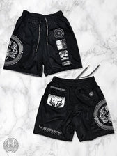 PRE-ORDER SHIPS 7/19 ✦ VISUAL METAPHORS ✦ Reversible Activewear Graphic Shorts Shorts 