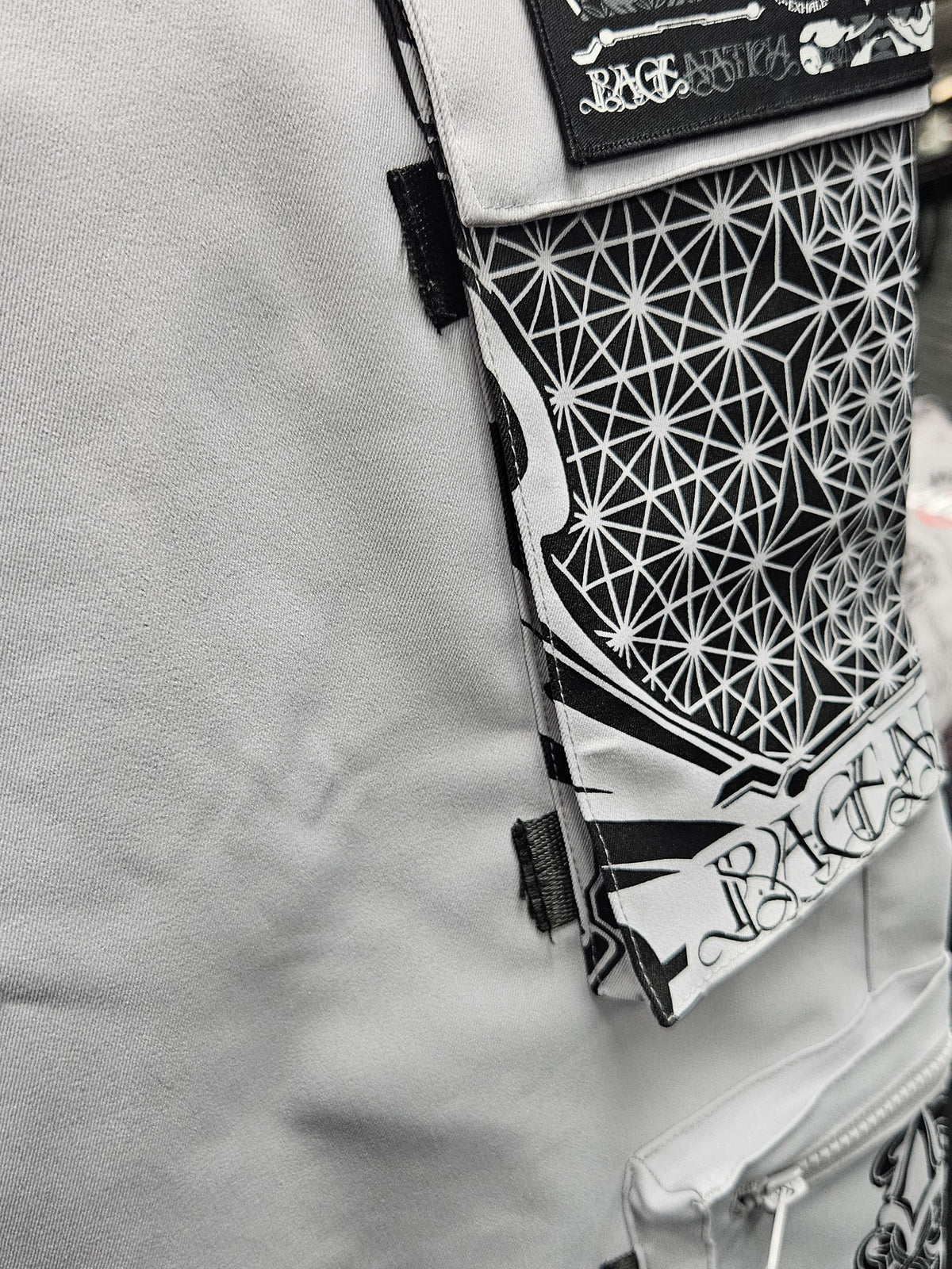 Convene W/The Elements Grey (STRAPS CUTOFF) Tactical Joggers ✦ :: WAREHOUSE LIQUIDATION 