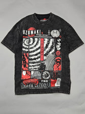 Spiral Obsession Acidwash Tee ✦ :: WAREHOUSE LIQUIDATION 