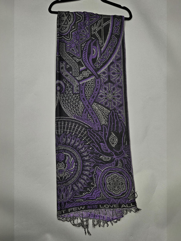 Protected by Intent Purple Shawl ✦ :: WAREHOUSE LIQUIDATION 