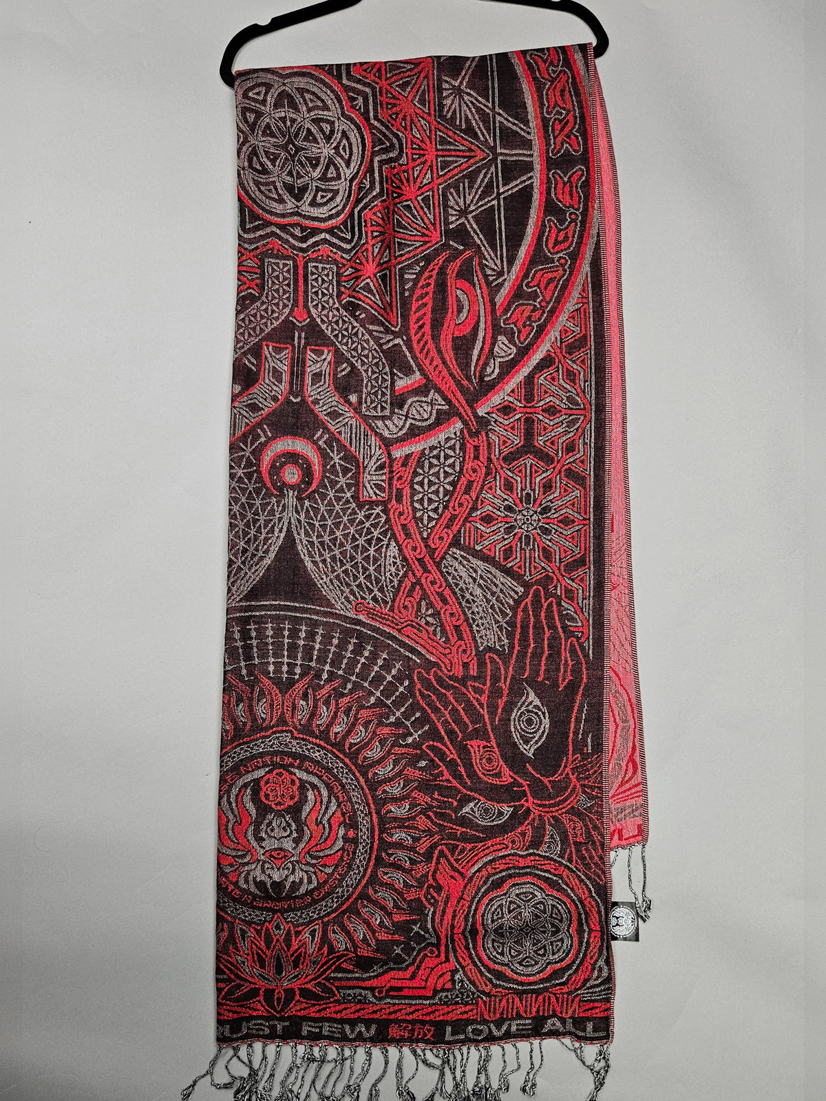 Protected by Intent Red Shawl ✦ :: WAREHOUSE LIQUIDATION 