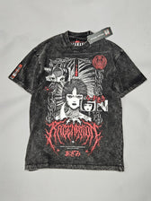 Azami's Curse Acidwash Tee ✦ :: WAREHOUSE LIQUIDATION 