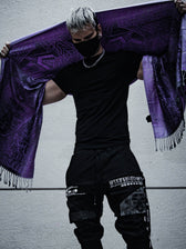 WOUNDS TO WISDOM • Yantrart x Rage Nation • Purple Gradient Shawl Shawls 