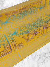 YELLOW AMETHYST DHARMA • Reversible Festival Shawl/Scarf Shawls 