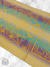 YELLOW AMETHYST DHARMA • Reversible Festival Shawl/Scarf Shawls 