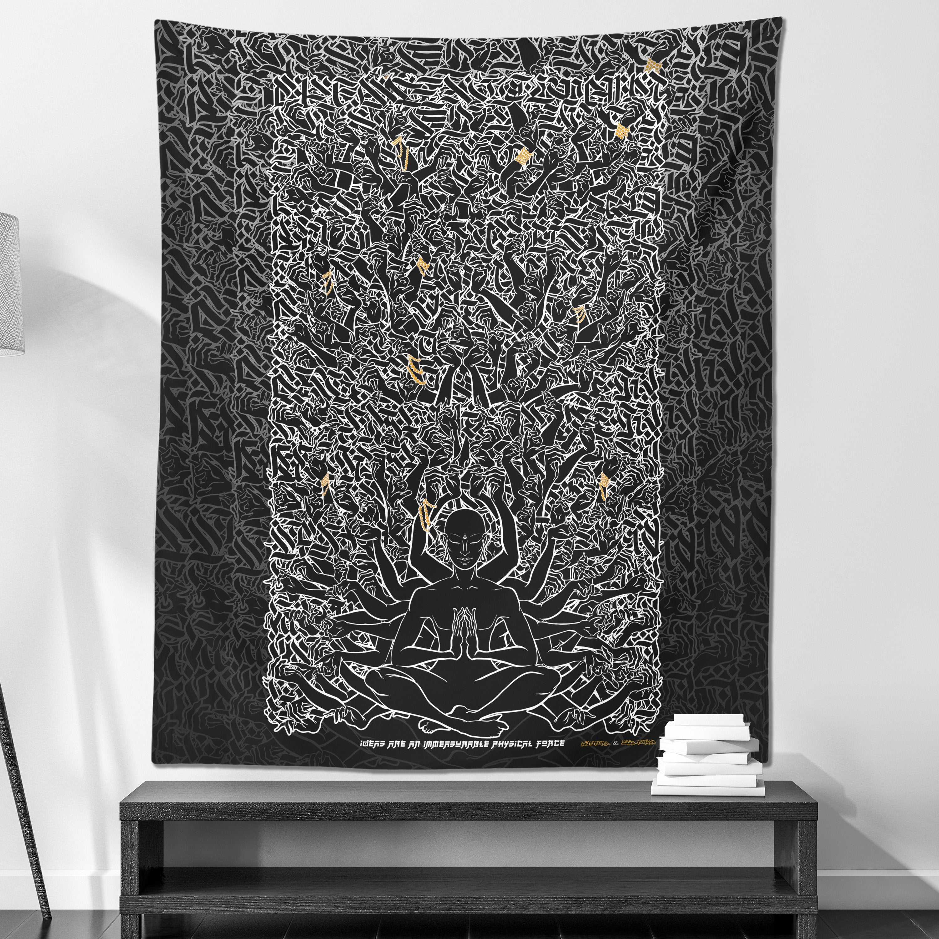 MIND OF A THOUSAND LIMBS • SUMMONS • Wall Tapestry Tapestry 