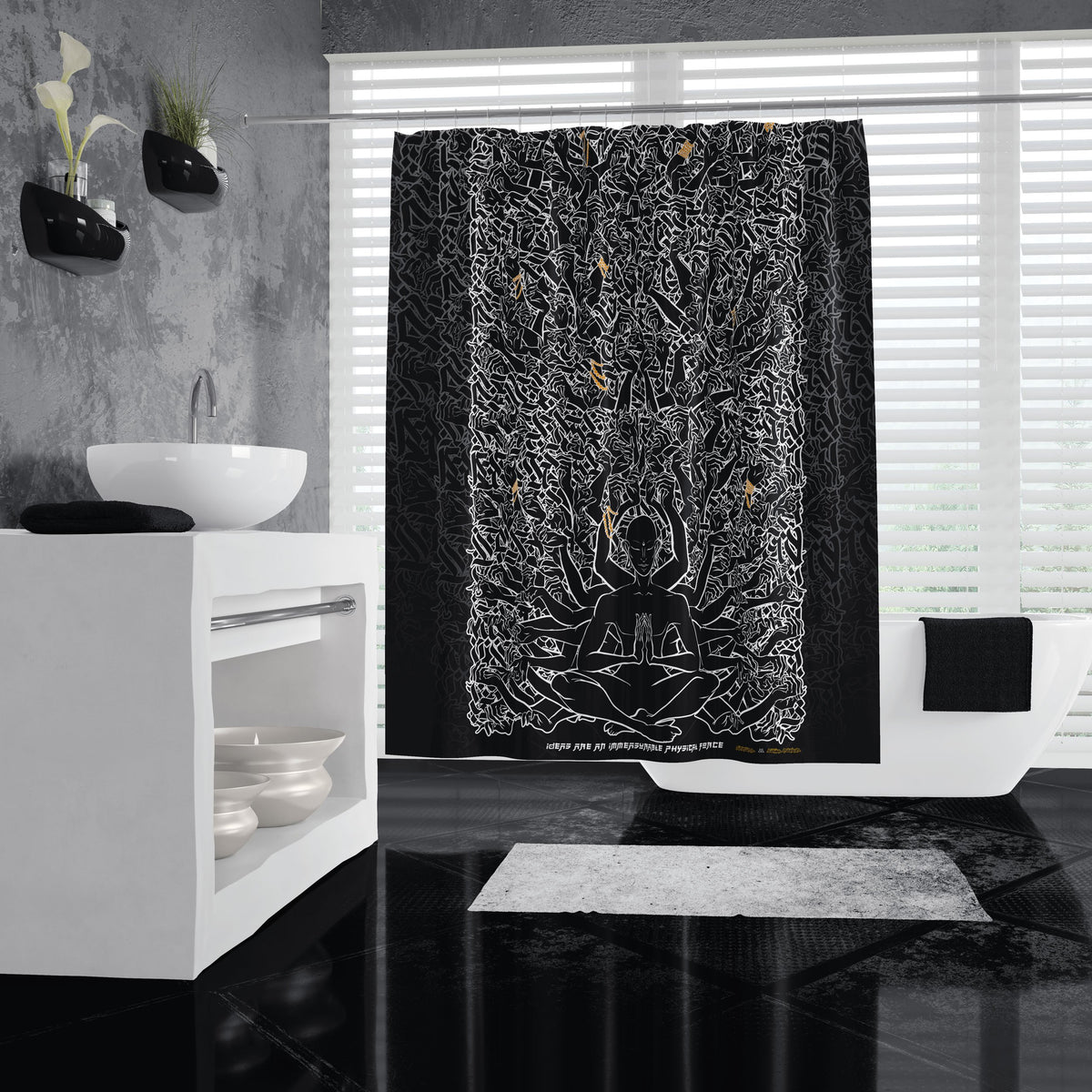 1000 LIMBS Shower Curtains 