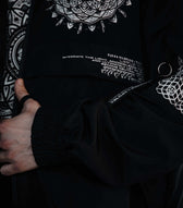 LOTUS THRONE • GLENN THOMSON COLLAB • Waterproof Zip-Up Windbreaker Windbreaker 