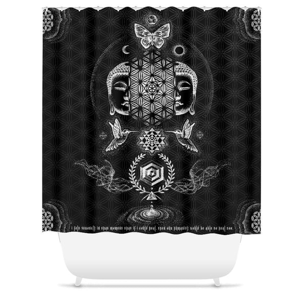 RESACRALIZATION V1 • Glenn Thomson Shower Curtain Shower Curtain 