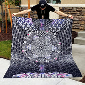 ONENESS GALAXY • Glenn Thomson Wall Tapestry 