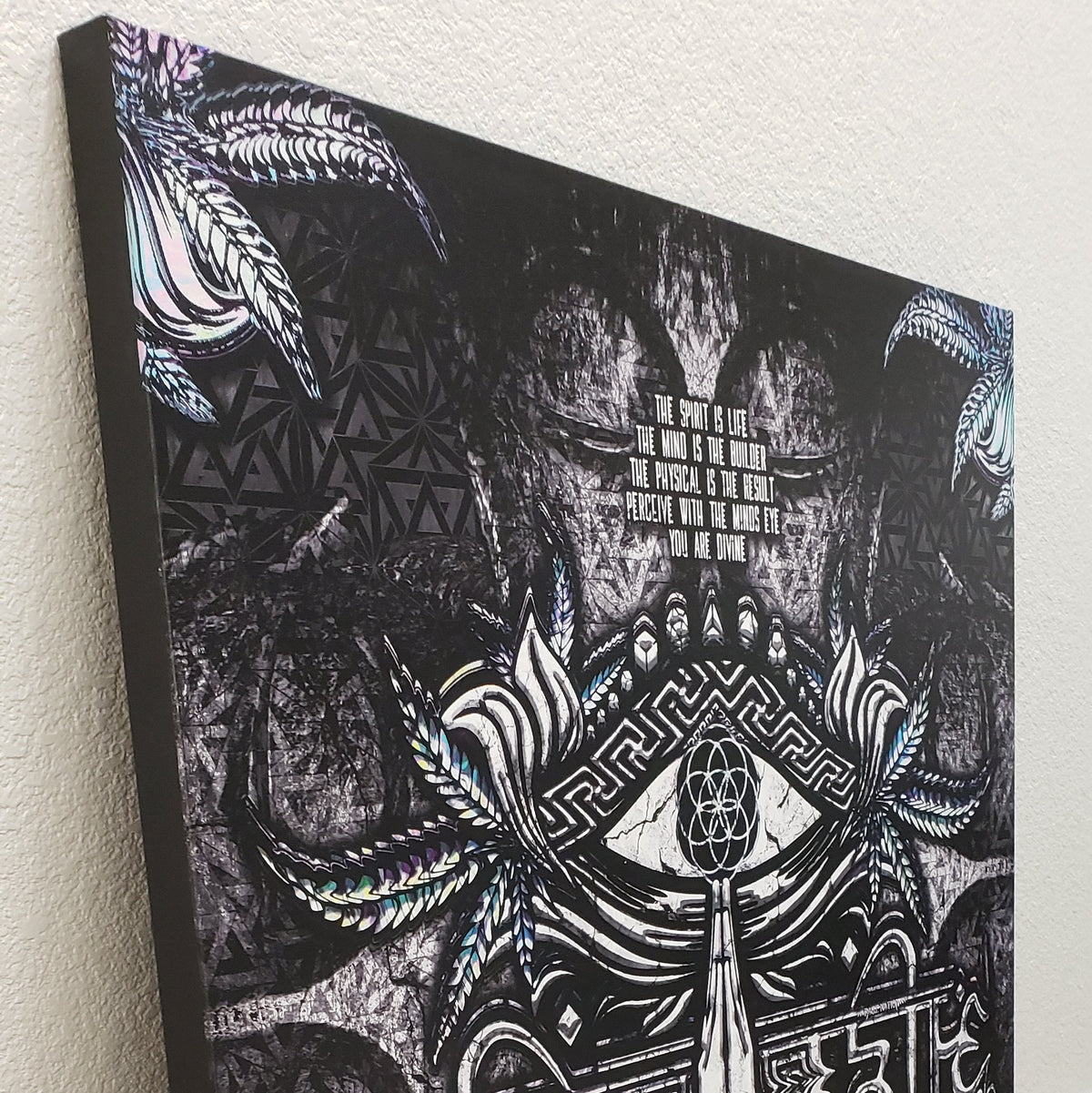 LIVE AHIMSA V3 • Canvas Wrap Canvas 