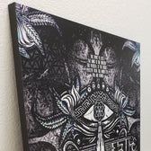 LIVE AHIMSA V3 • Canvas Wrap Canvas 