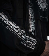 LOTUS THRONE • GLENN THOMSON COLLAB • Waterproof Zip-Up Windbreaker Windbreaker 