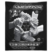 COEXIST V1 • SVBDVN x RAGE NATION • Wall Tapestry Tapestry 51x60 inch Indoor Poly Microfiber without Grommets 