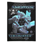 COEXIST V2 • SVBDVN x RAGE NATION • Wall Tapestry Tapestry 26x36 inch Indoor Poly Microfiber without Grommets 