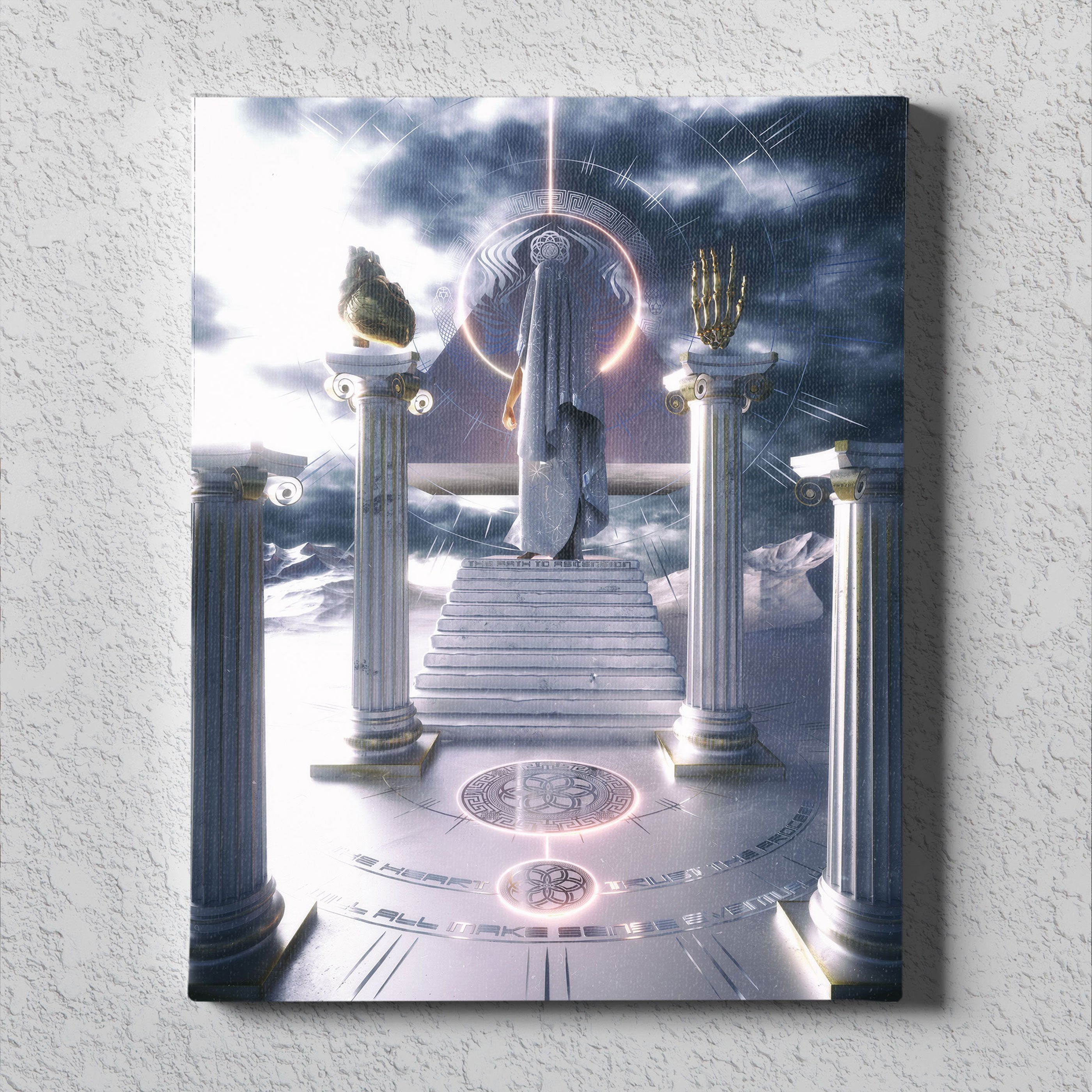PATH TO ASCENSION • AFTERTASTE • Canvas Wrap Canvas 
